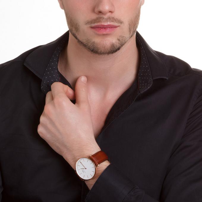 Daniel Wellington St Mawes 40mm Men's Gold Watch DW00100006