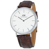 Daniel Wellington York 40mm Men's Silver Watch DW00100025