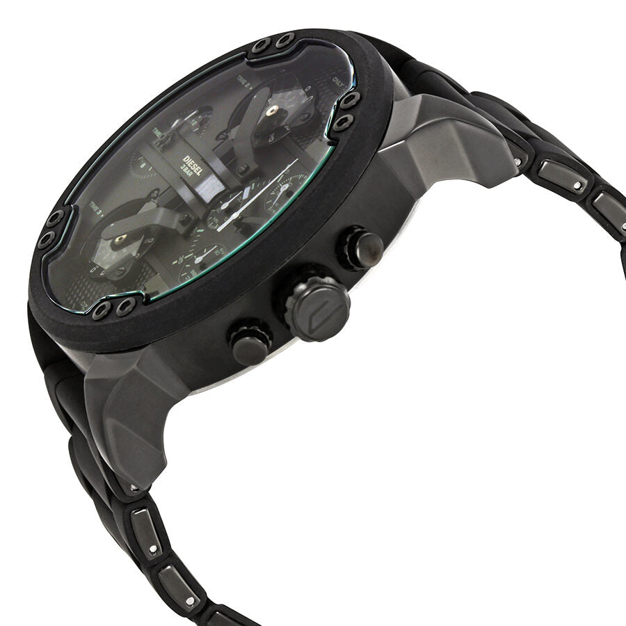 Diesel Mr. Daddy 2.0 Reloj cronógrafo para hombre con esfera negra DZ7396