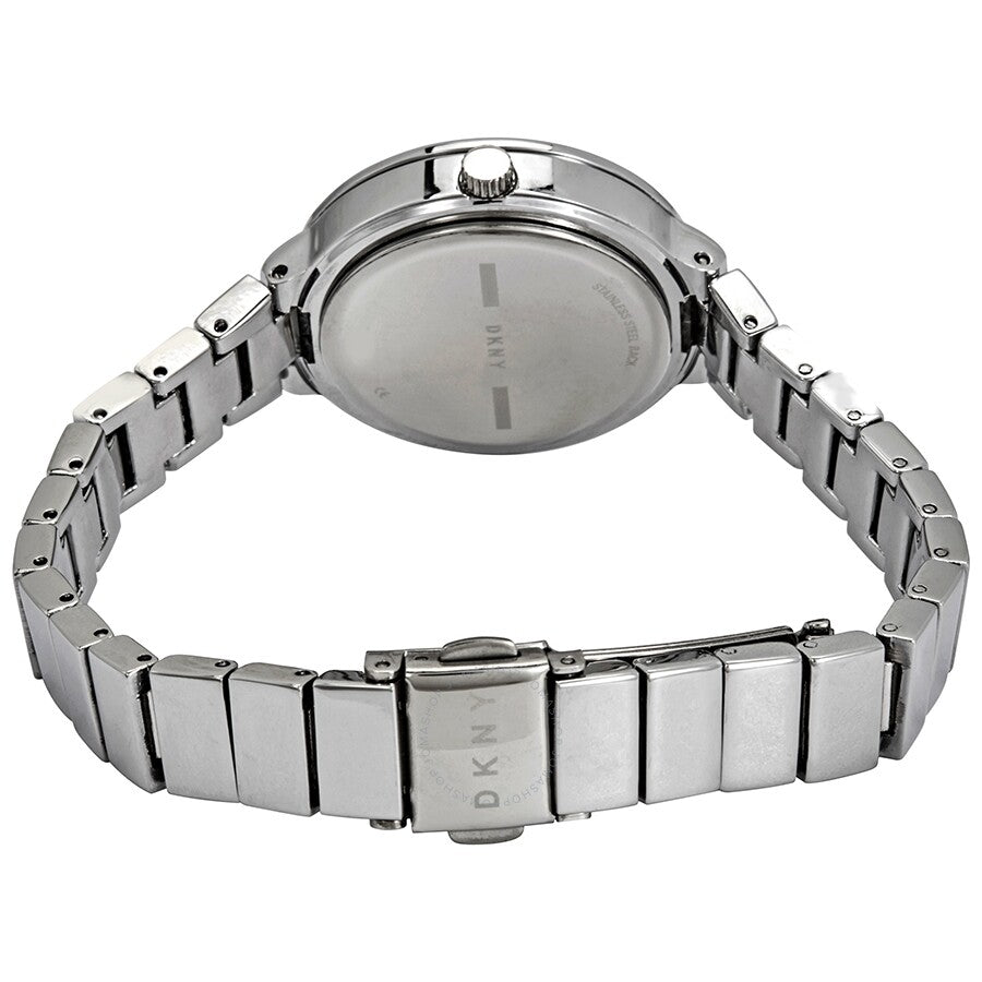 DKNY Astoria Quartz Silver Dial Stainless Steel Ladies Watch NY2694