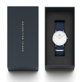 Daniel Wellington Classic Bayswater 36mm Women's Silver Watch DW00100280