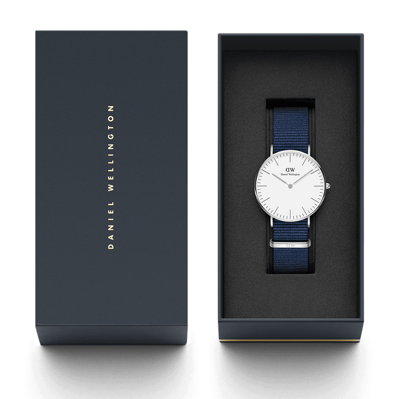 Daniel Wellington Classic Bayswater 36mm Women's Silver Watch DW00100280