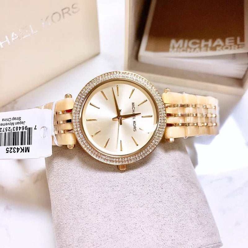 Michael Kors Darci Gold-tone Dial Ladies Watch MK4325
