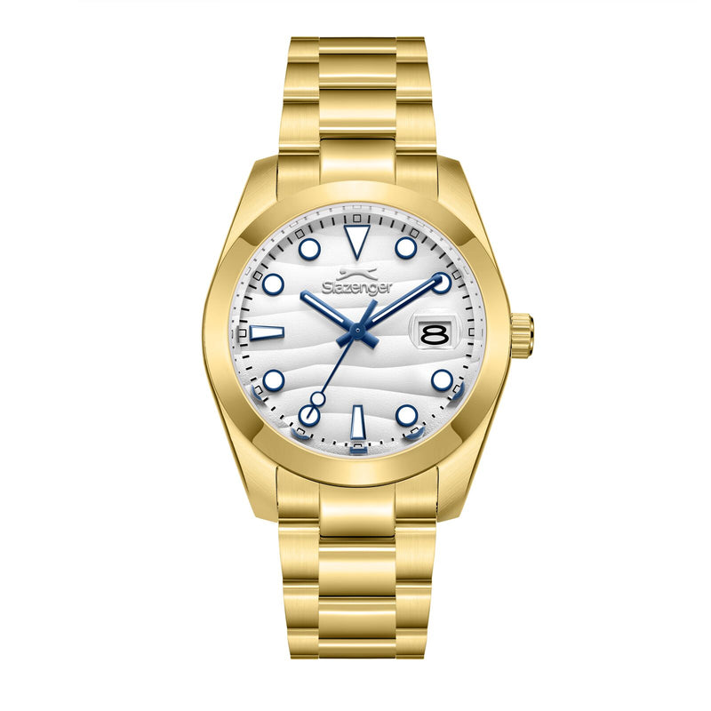 SLAZENGER Gold Stainless Steel Men's Watch - SL.09.2491.1.0624 SL.09.2491.1.0624 - Image 1
