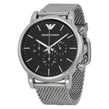 Reloj Emporio Armani Classic Cronógrafo Esfera Negra Hombre AR1808