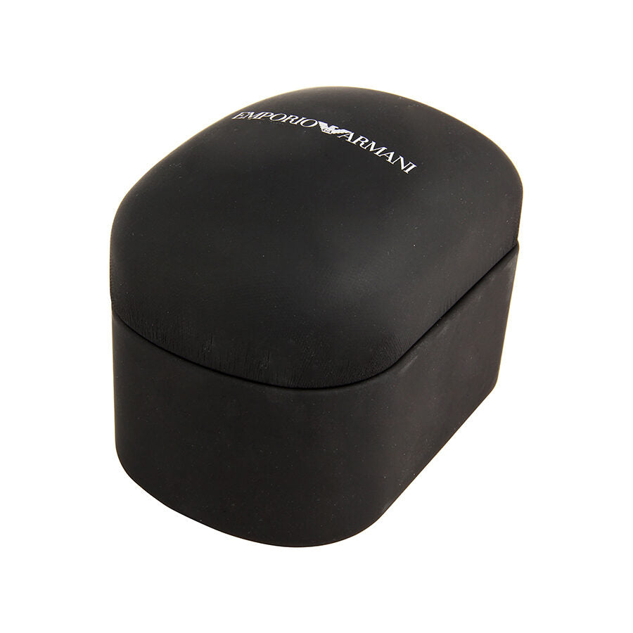 Emporio Armani Classic Chronograph Black Dial Stainless Steel Men's Watch AR0389