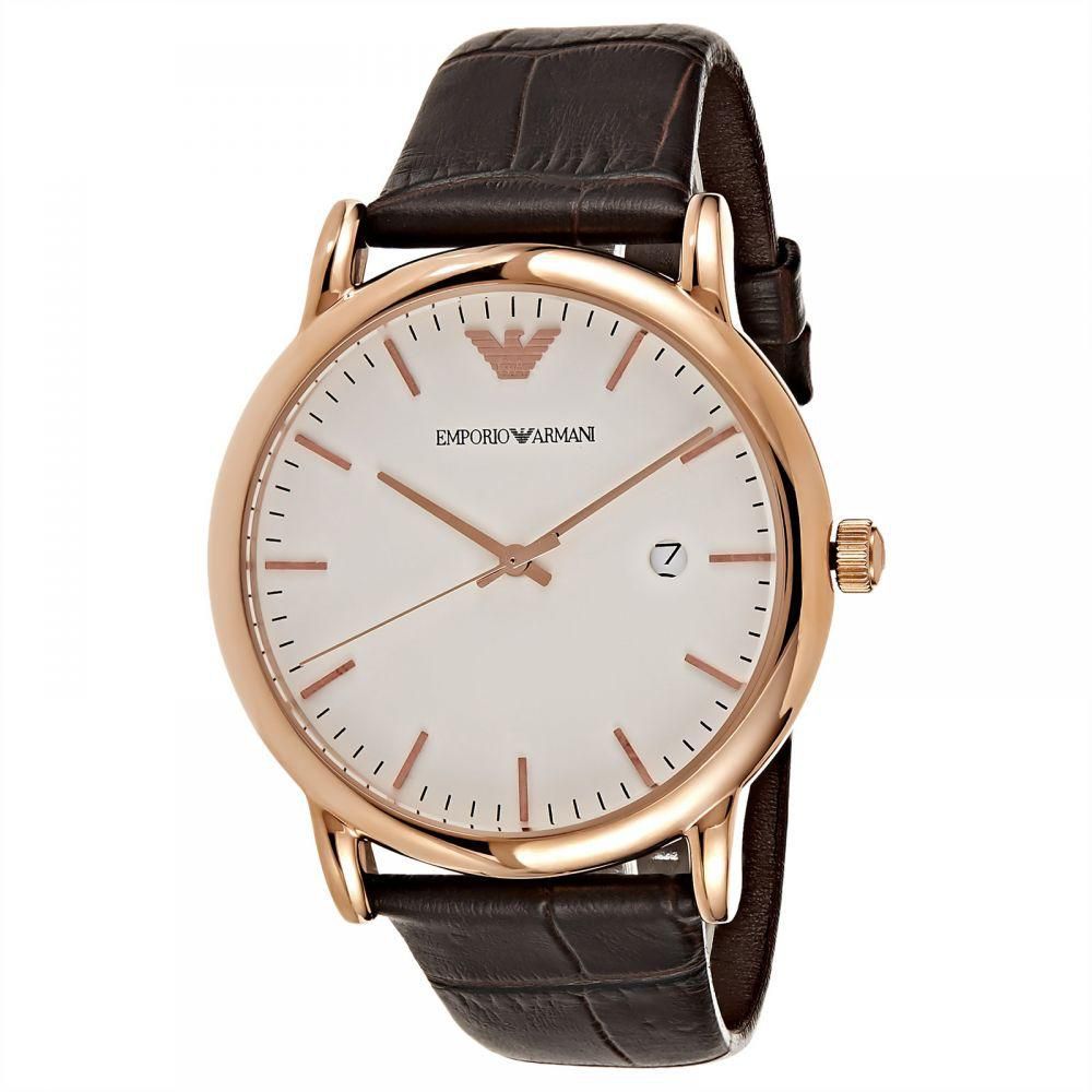 Emporio Armani Luigi reloj de hombre con esfera blanca AR2502