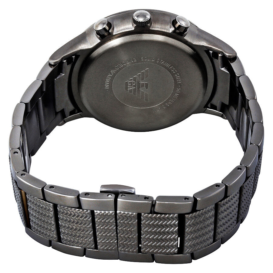 Emporio Armani Renato Chronograph Gunmetal Ion-Plated Men's Watch - AR2505