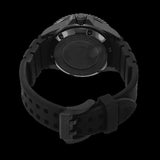 ساعة إمبوريو أرماني سي إكسبلورر أوتوماتيكية سوداء من السيليكون ar60085