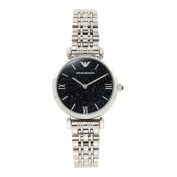 Emporio Armani Quartz Blue Dial Ladies Watch AR11091