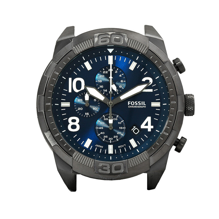 Fossil Bronson Chronograph Quartz Blue Dial Men's Watch Case C241018 - The Watches Men & Co