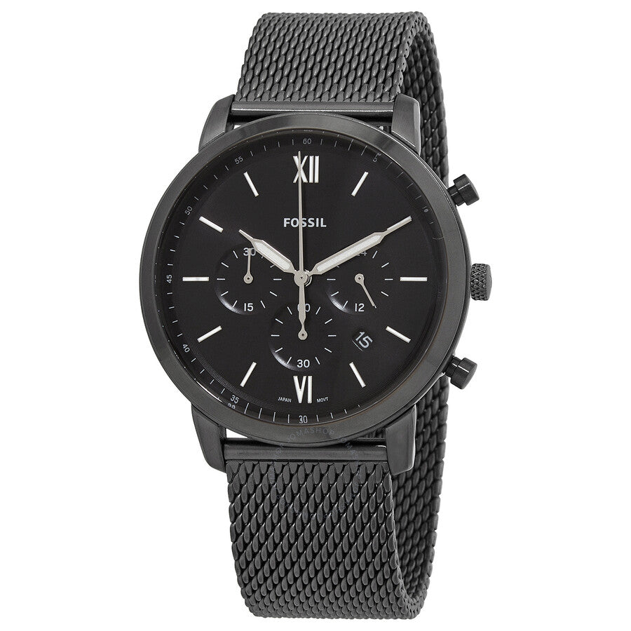 Fossil Neutra Chronograph Quartz Black Dial Men's Watch FS5699 - The Watches Men & Co