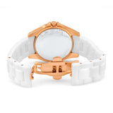 Fossil White Ceramic Multi-Function Women's Watch CE1006