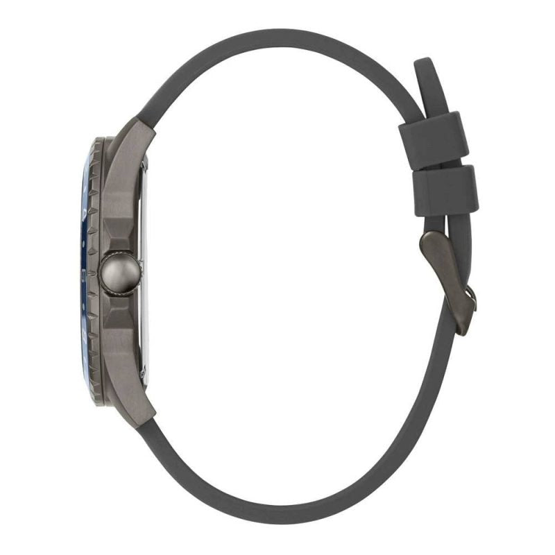 Reloj Guess Odyssey con correa de silicona azul para hombre W1108G6