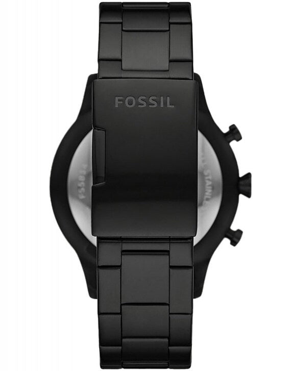Fossil Pilot Reloj cronógrafo negro para hombre FS5811