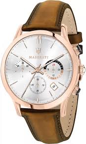 Maserati Ricordo Cronógrafo Reloj de hombre con esfera plateada R8871633002