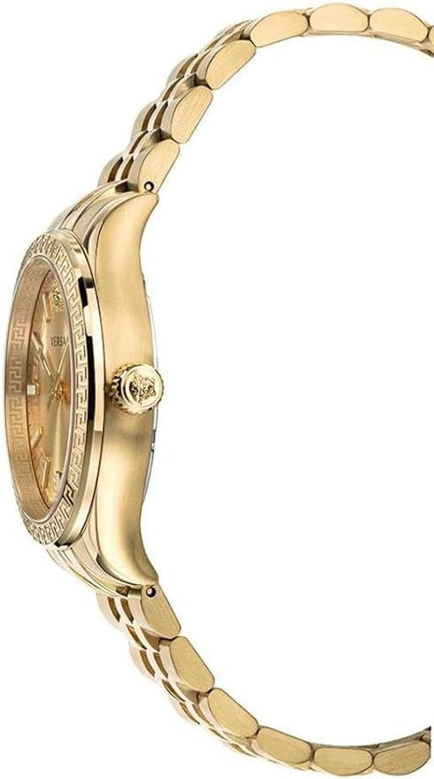 Versace Virtus Quartz Gold Dial Gold Steel Strap Watch for Women - VEHU00720 VEHU00720 - Image 3