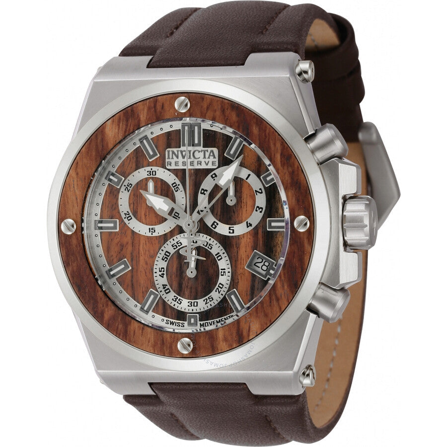 Invicta Akula Chronograph Date Day Quartz Brown Dial Unisex Watch 45715 - The Watches Men & Co