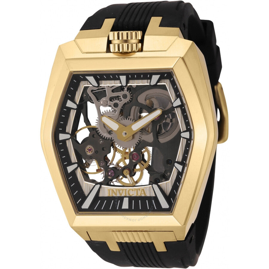 Invicta Akula Hand Wind Black Dial Men's Watch 44018 - The Watches Men & Co