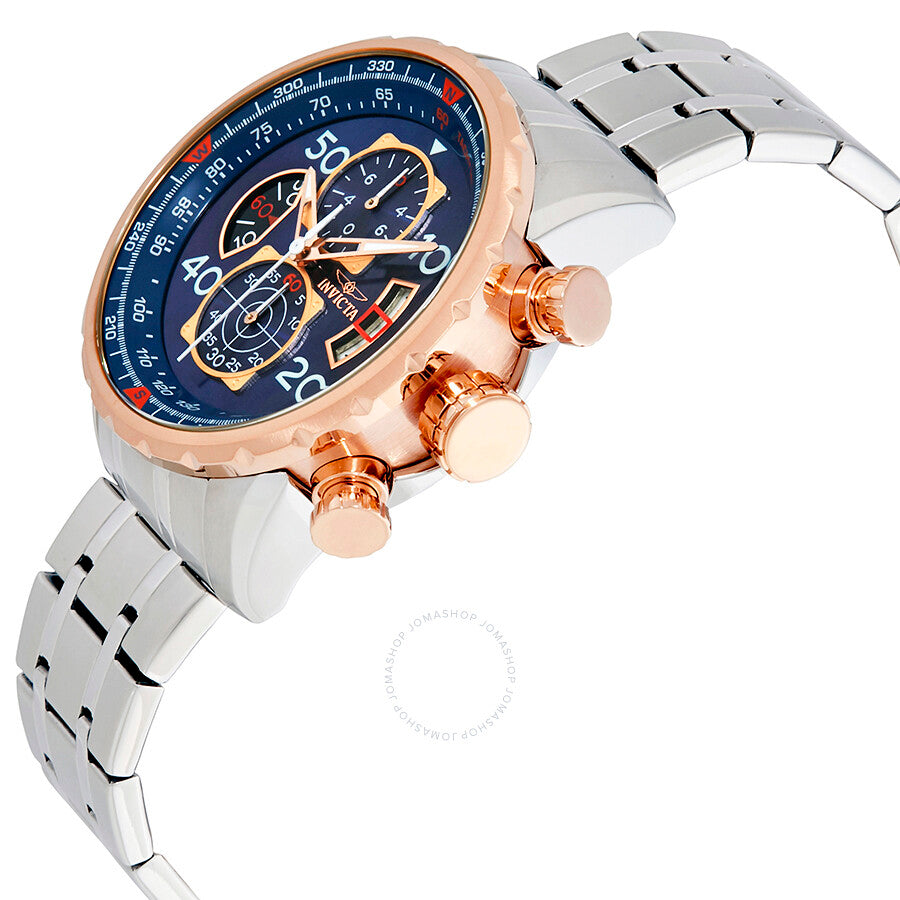 Invicta Aviator Chronograph Blue Dial Men's Watch 17203