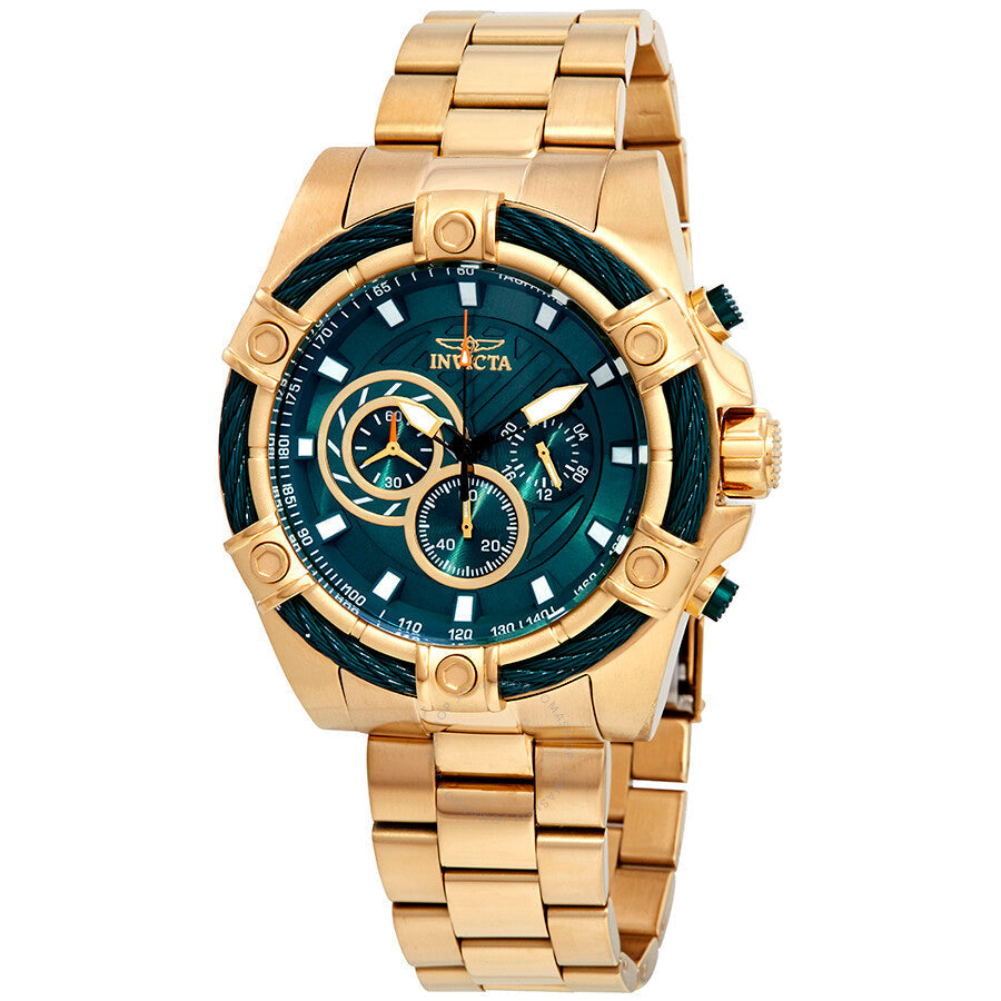 Invicta Bolt Chronograph Green Dial Men's Watch 25517
