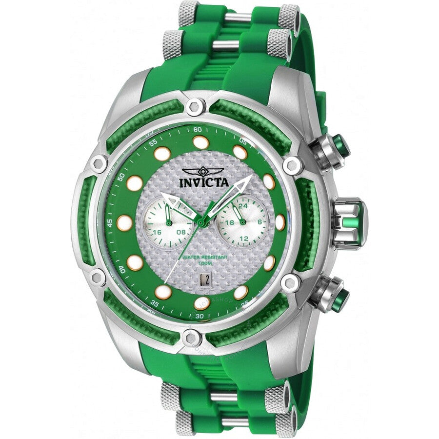 Invicta Bolt GMT Quartz Silver Dial Men's Watch 42288 - The Watches Men & Co