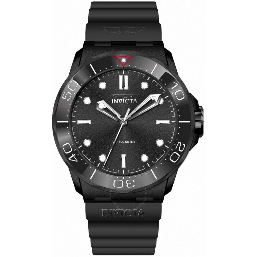 Invicta Coalition Forces Quartz Black Dial Men's Watch 46389 - The Watches Men & Co