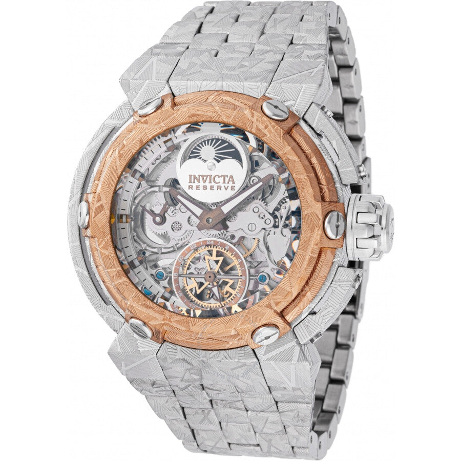 Invicta Coalition Forces X-Wing Automatic Day-Night Silver Dial Men's Watch 47707 - The Watches Men & Co