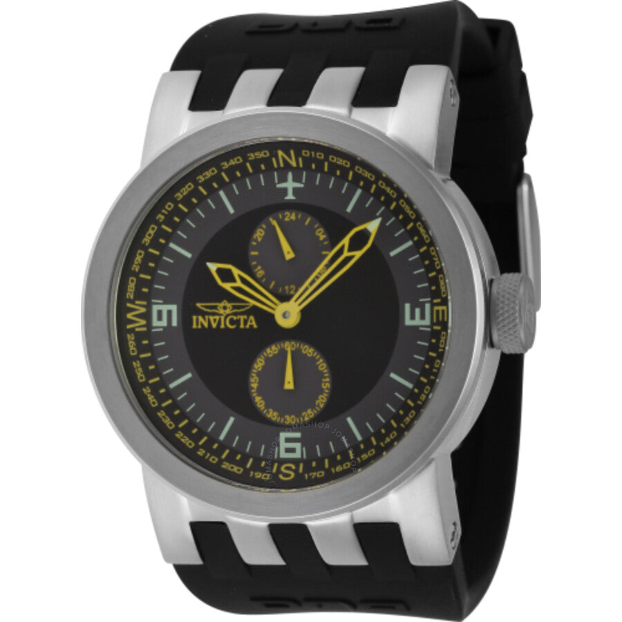 Invicta DNA Quartz Black Dial Men's Watch 44225 - The Watches Men & Co