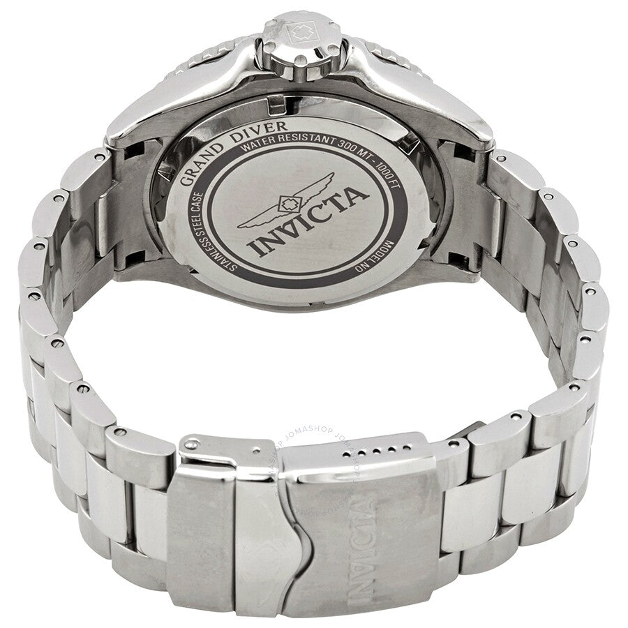 Invicta Grand Diver Quartz Blue Dial Stainless Steel Men's Watch 28766