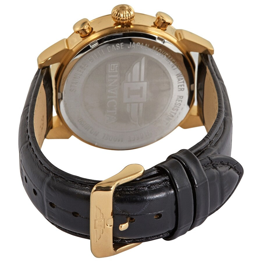 Invicta Invicta I Reloj cronógrafo para hombre con esfera negra IBI-90242-003
