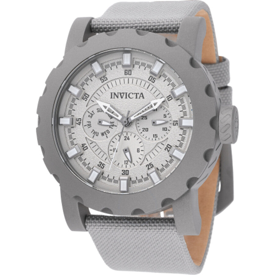 Invicta I-Force Quartz Date Day Titanium Dial Men's Watch 47584 - The Watches Men & Co