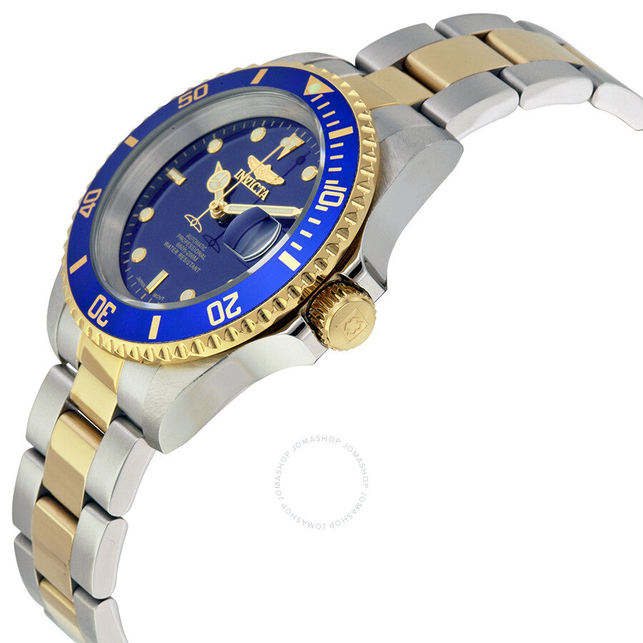 Invicta Mako Pro Diver Reloj automático para hombre con esfera azul bicolor 8928OB