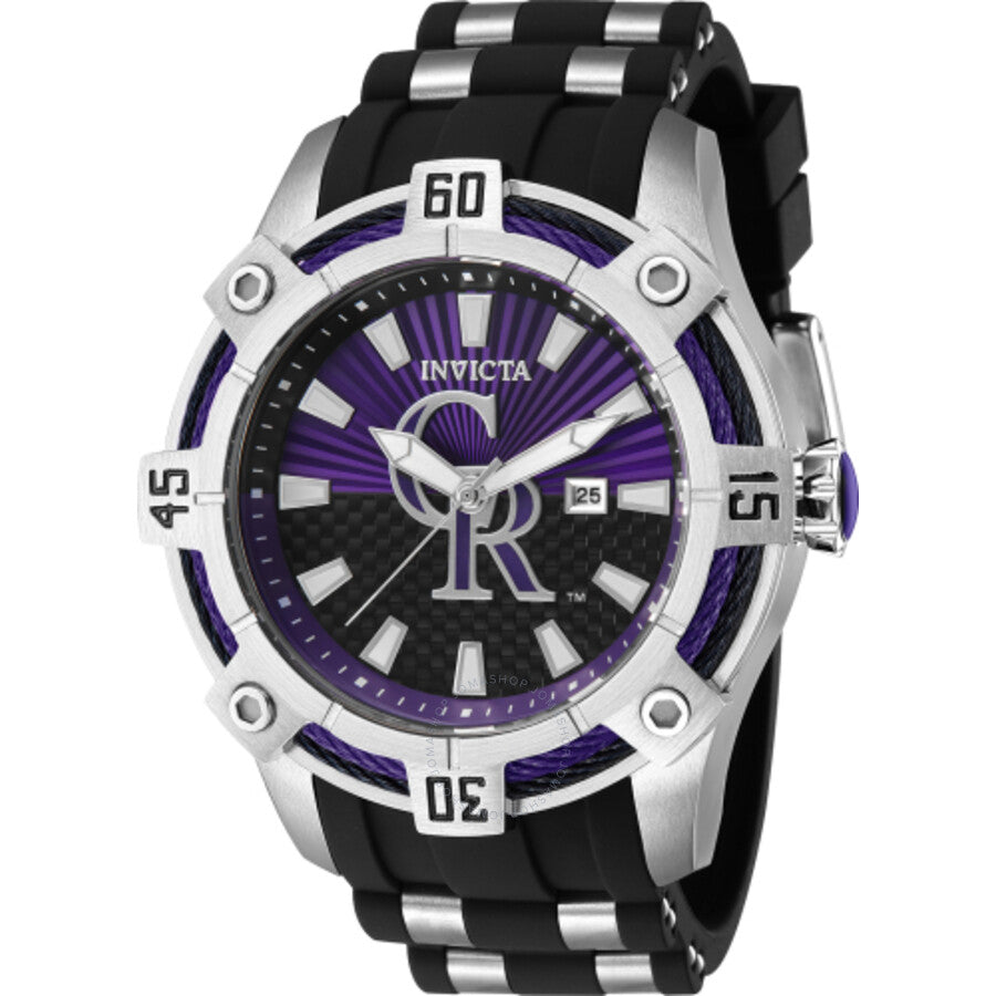 Invicta MLB Colorado Rockies Quartz Men's Watch 43267 - The Watches Men & Co