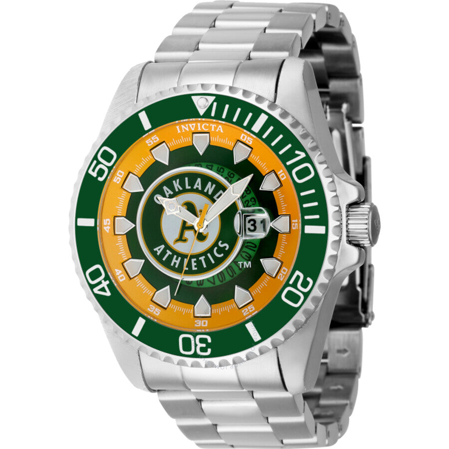 Invicta MLB Oakland Athletics Quartz Men's Watch 43473 - The Watches Men & Co