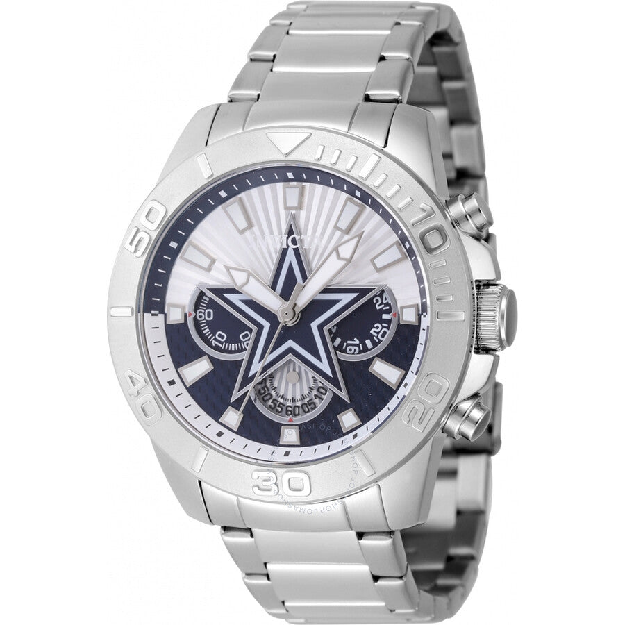 Invicta Nfl Dallas Cowboys Chronograph GMT Quartz Men's Watch 47932 - The Watches Men & Co