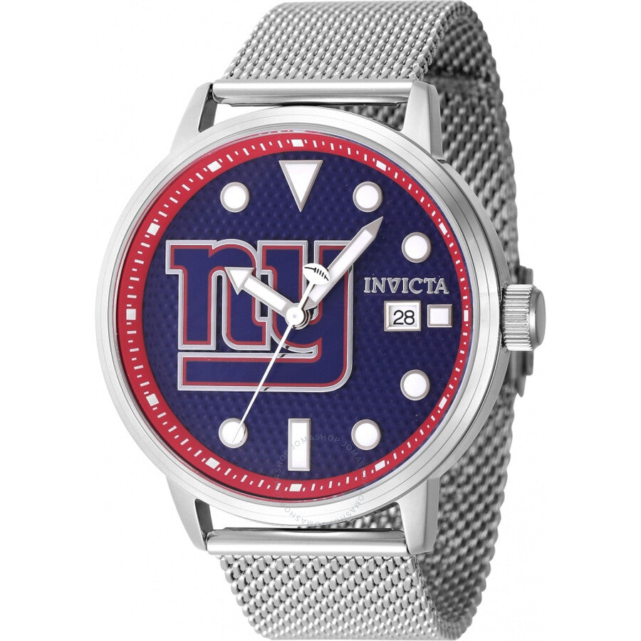 Invicta Nfl New York Giants Quartz Blue Dial Men's Watch 47974 - The Watches Men & Co