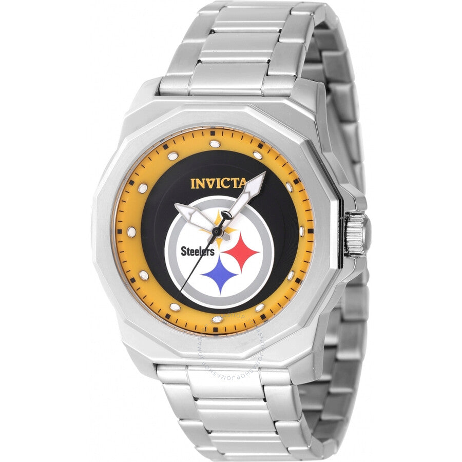 Invicta Nfl Pittsburgh Steelers Quartz Men's Watch 47921 - The Watches Men & Co