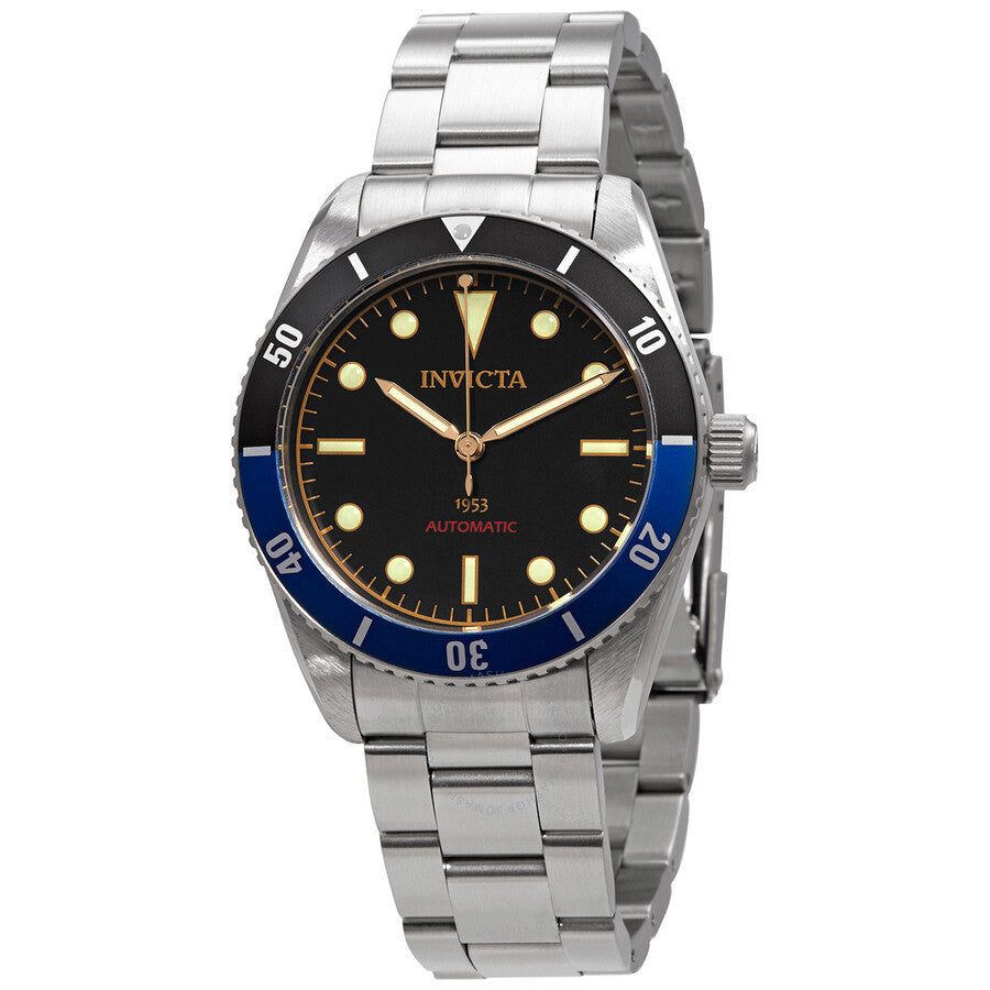 Invicta Pro Diver Automatic Black Dial Batman Bezel Men's Watch 34333 - The Watches Men & Co