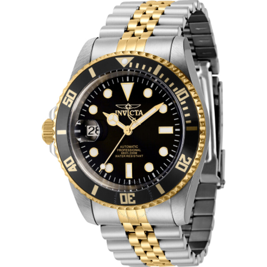Invicta Pro Diver Automatic Black Dial Men's Watch 43986 - The Watches Men & Co