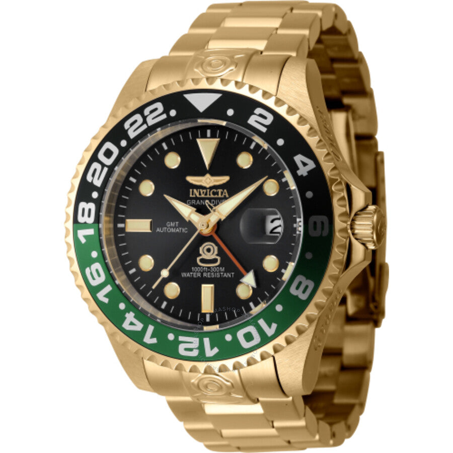 Invicta Pro Diver Automatic Black Dial Men's Watch 45672 - The Watches Men & Co