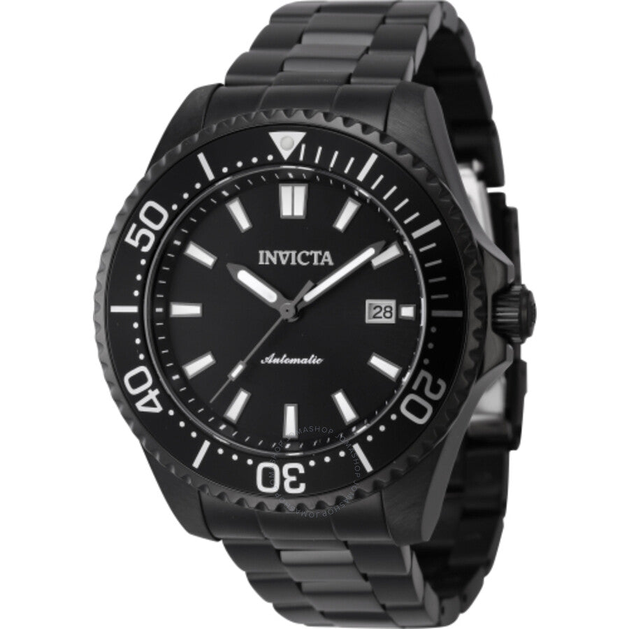 Invicta Pro Diver Automatic Black Dial Men's Watch 46646 - The Watches Men & Co
