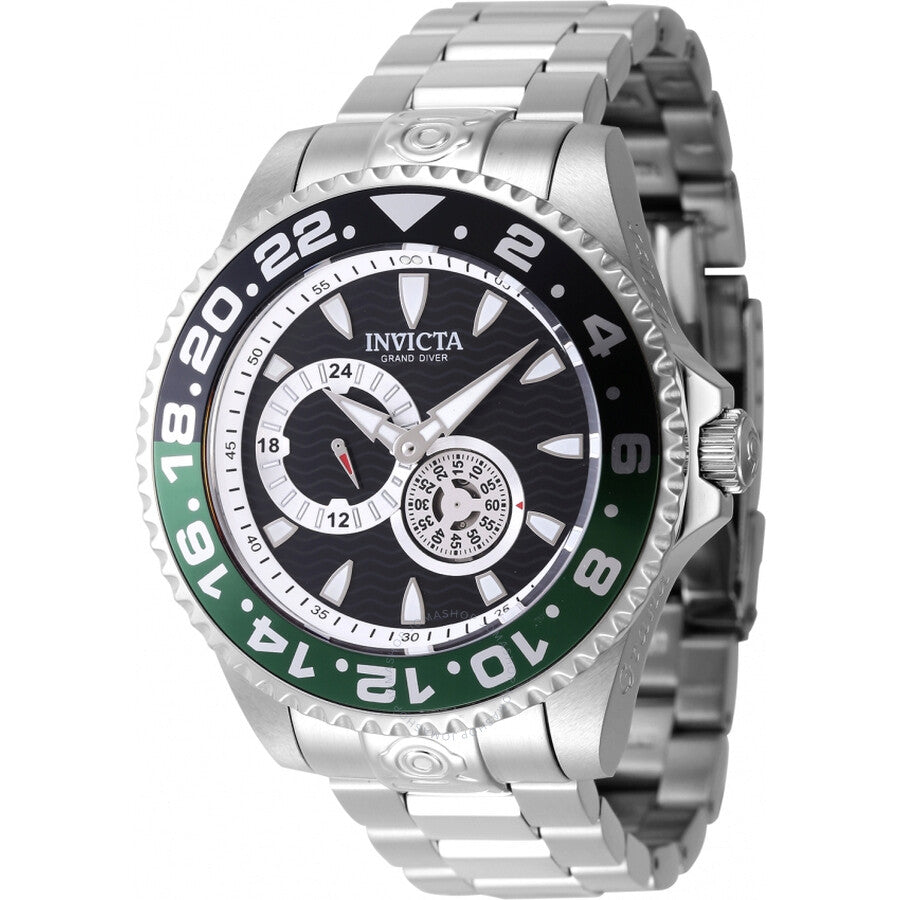 Invicta Pro Diver Automatic Black Dial Sprite Bezel Men's Watch 47301 - The Watches Men & Co
