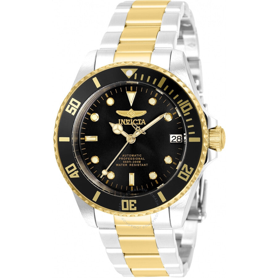 Invicta Pro Diver Automatic Black Dial Unisex Watch 35714 - The Watches Men & Co