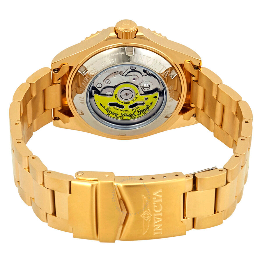 Invicta Pro Diver Reloj automático para hombre con esfera dorada 9010OB