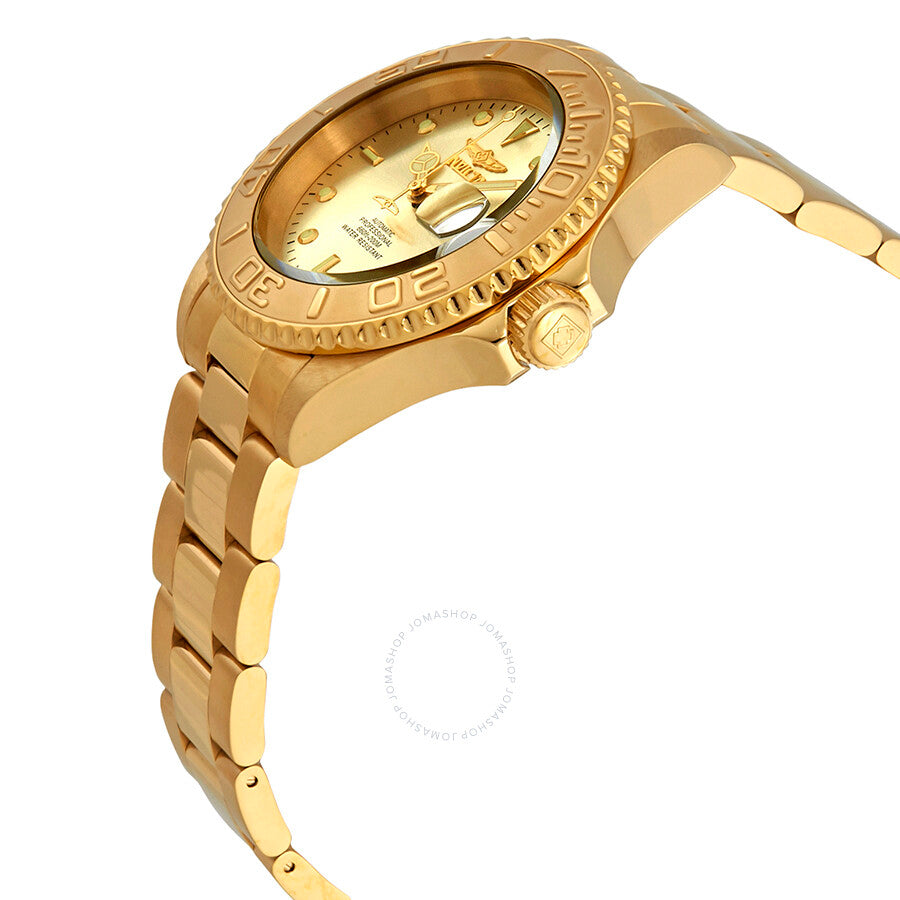 Invicta Pro Diver Reloj automático para hombre con esfera dorada 9010OB