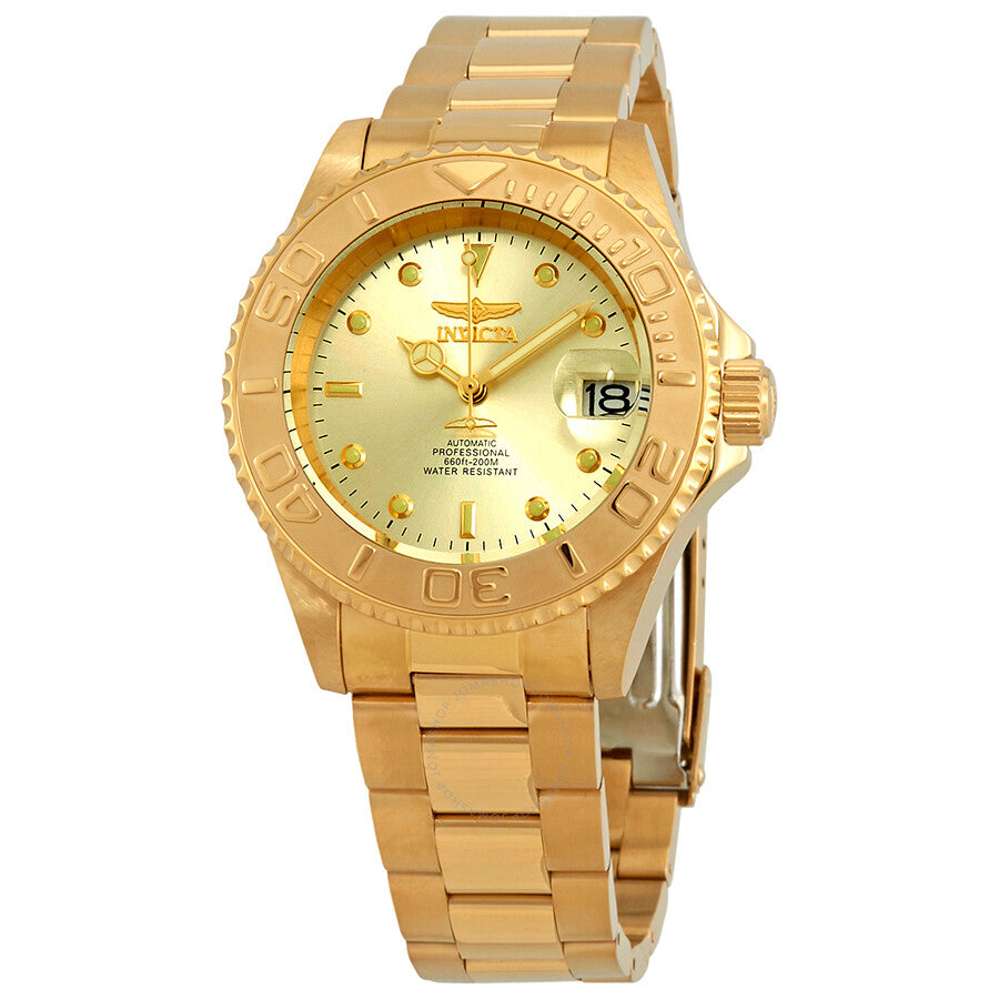 Invicta Pro Diver Automatic Gold Dial Men's Watch 9010OB