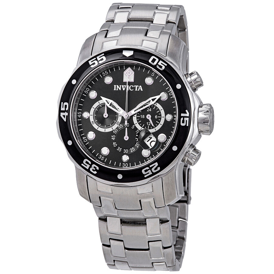 Invicta Pro Diver Chronograph Black Dial Men's Watch 0069