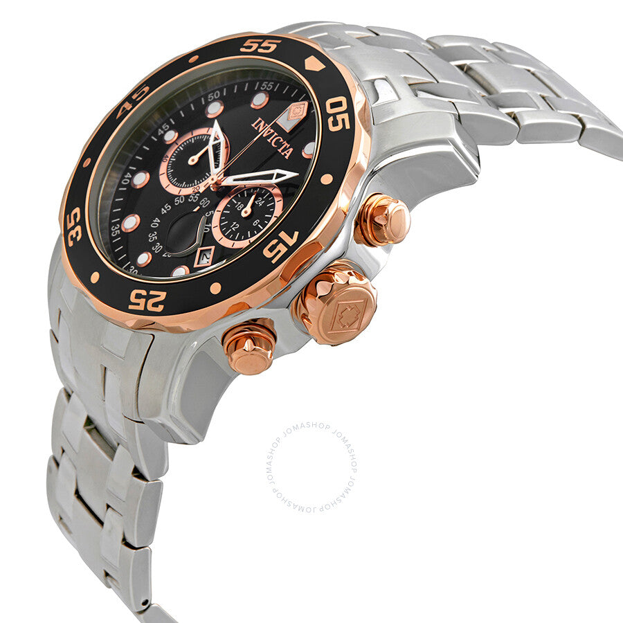 Invicta Pro Diver Chronograph Black Dial Men's Watch 80036