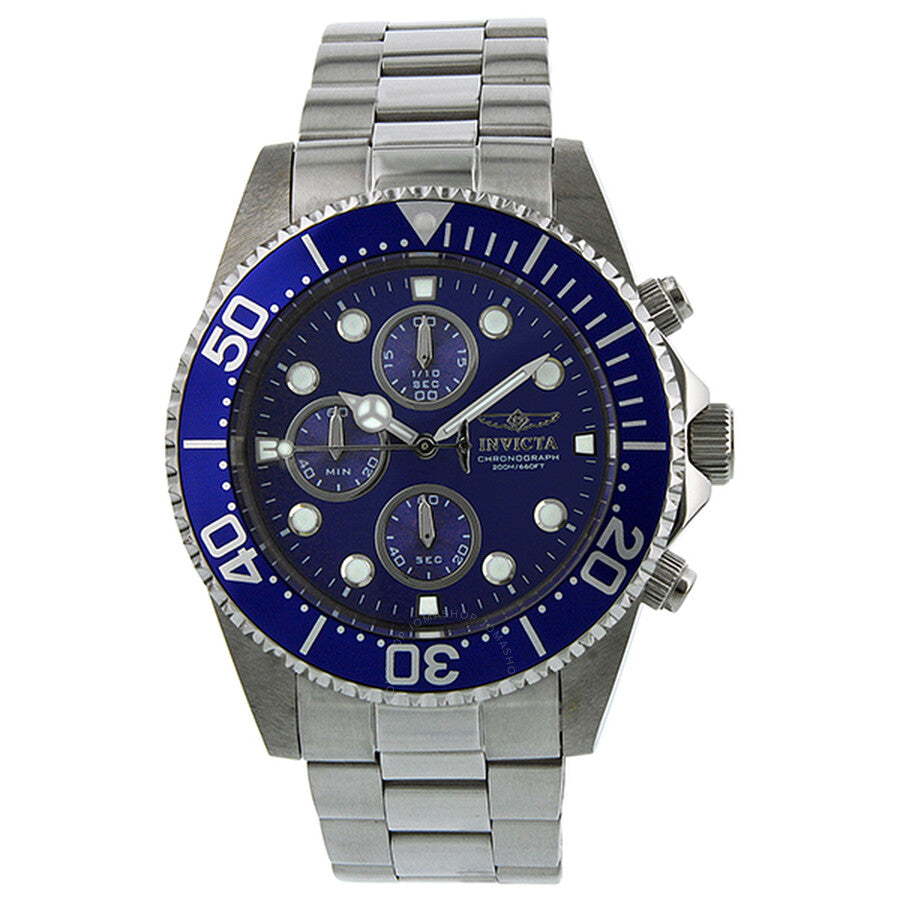 Invicta Pro Diver Chronograph Blue Dial Men's Watch 1769